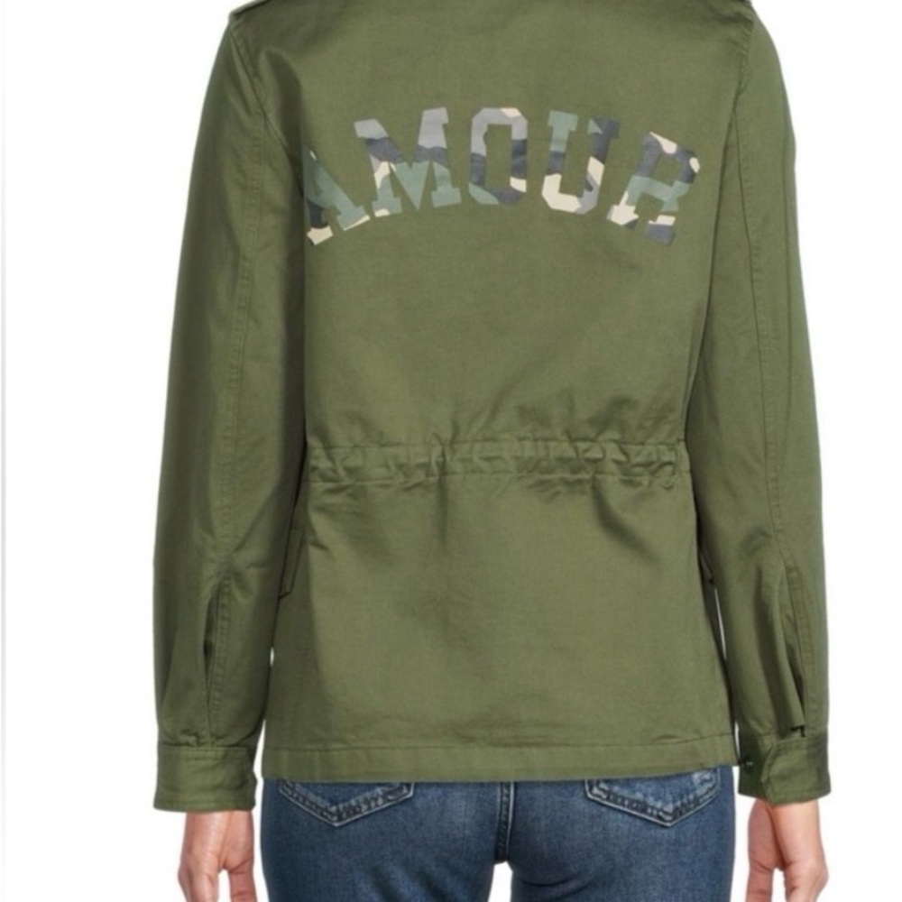 Zadig & Voltaire Olive Green Utility Jacket - Picture 2 of 14
